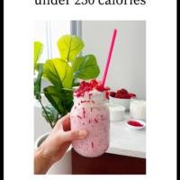 Freakshake Under 250 Calories