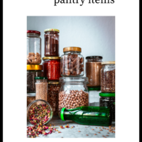 How To Store Pantry Items