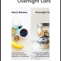 Lactose-Free Overnight Oats