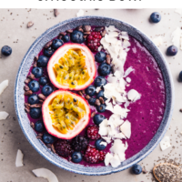 High Protein Smoothie Bowl